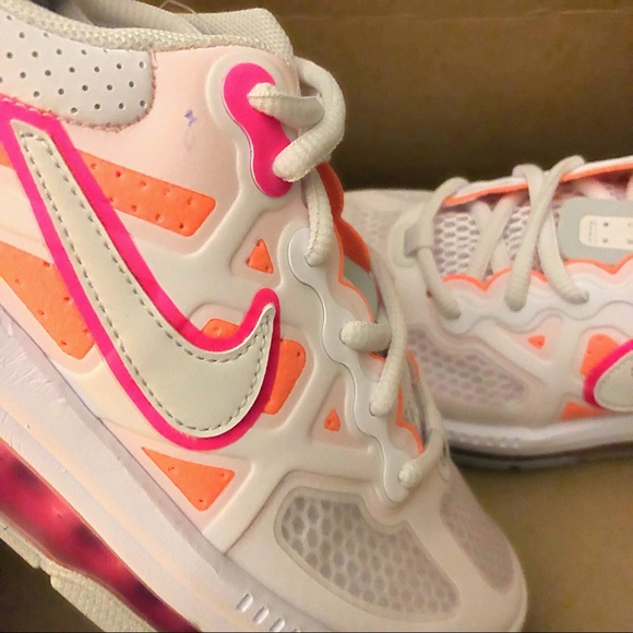 Nike Air Max Genome Bright Mango Hyper Pink Leather Sneaker Womens Size 7 NEW - Picture 11 of 11